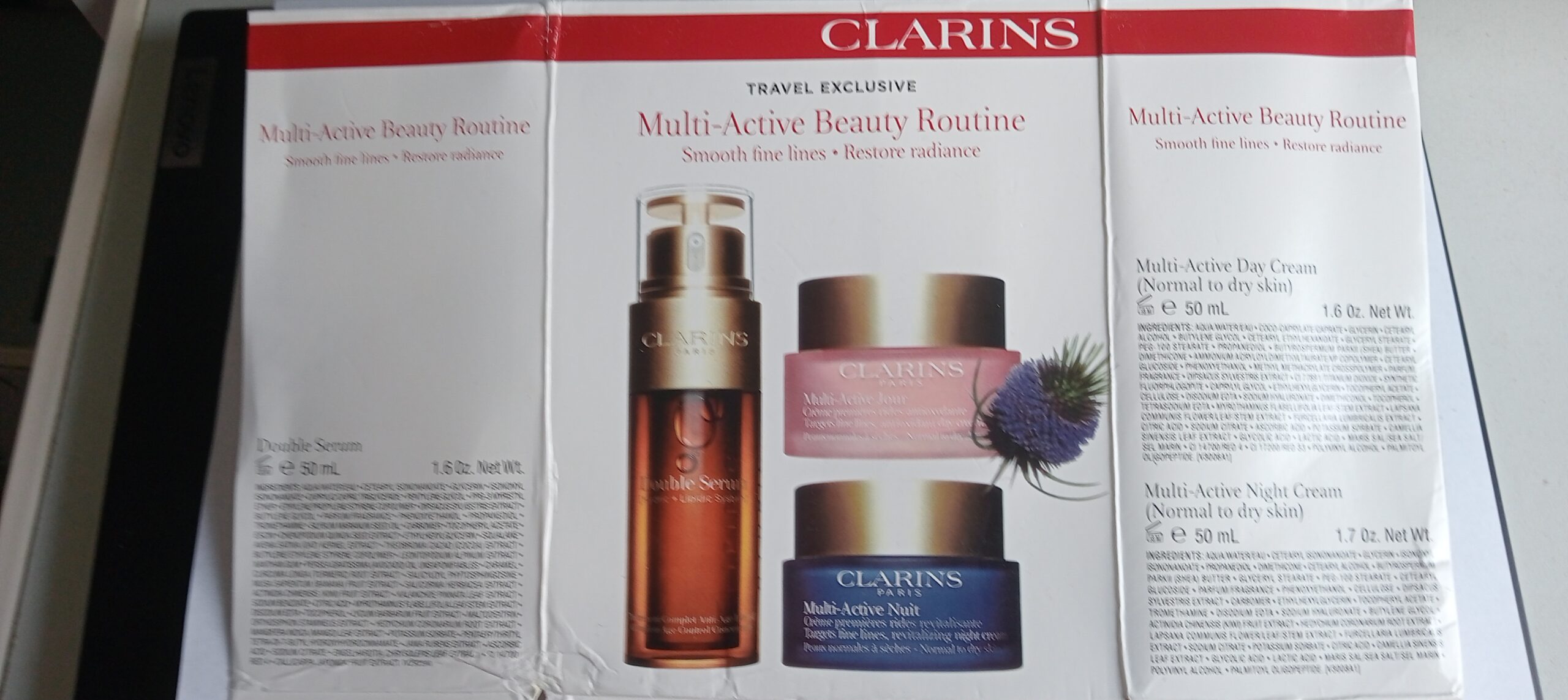 Zestaw Clarins Multi-Active Beauty Routine